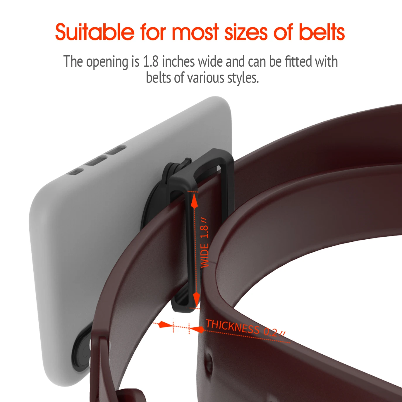 Phone Holder Belt Clip for Xiaomi iPhone Samsung Huawei Men Women GPS Stand Waist Outdoor Sport Run Accessories Portable Mount phone holder mobile phone holder