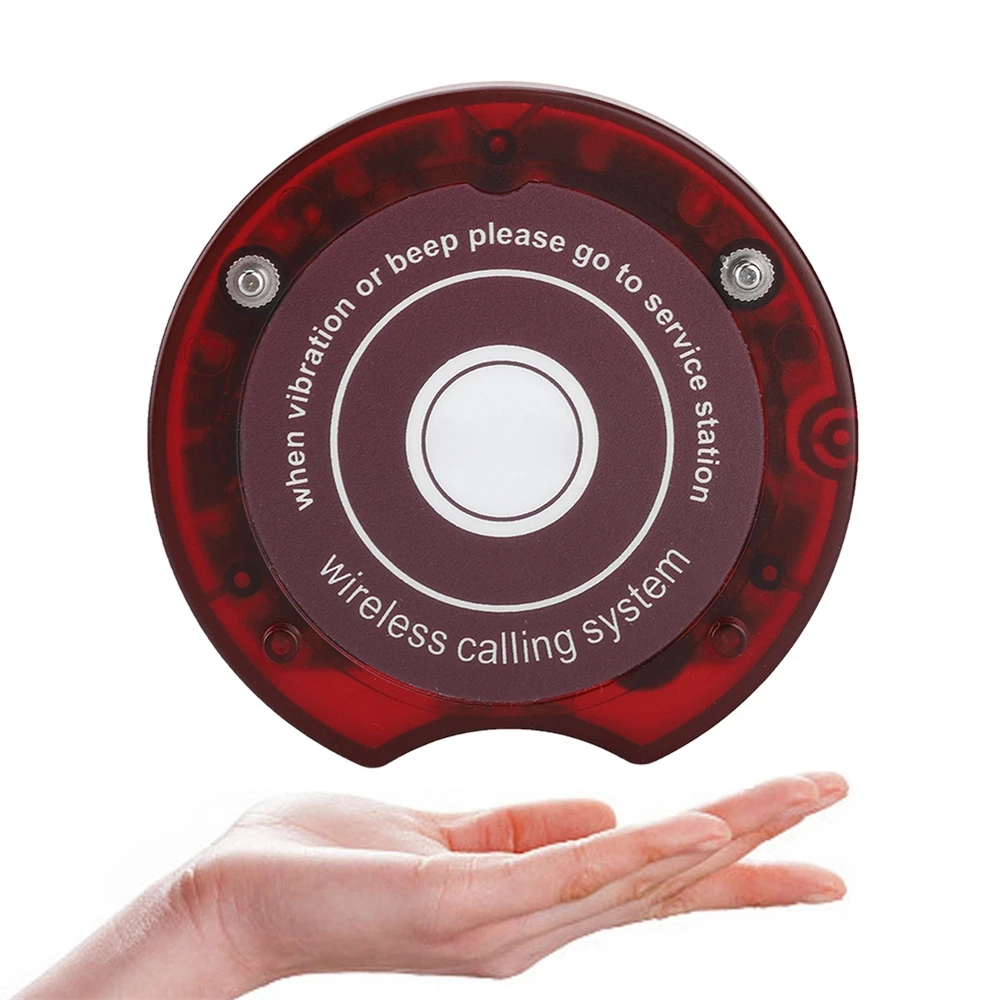 5pcs/lot Wireless Calling System Pager Restaurant Guest Paging Queuing System Receiver SU-668 Waiter Pager Call Customer