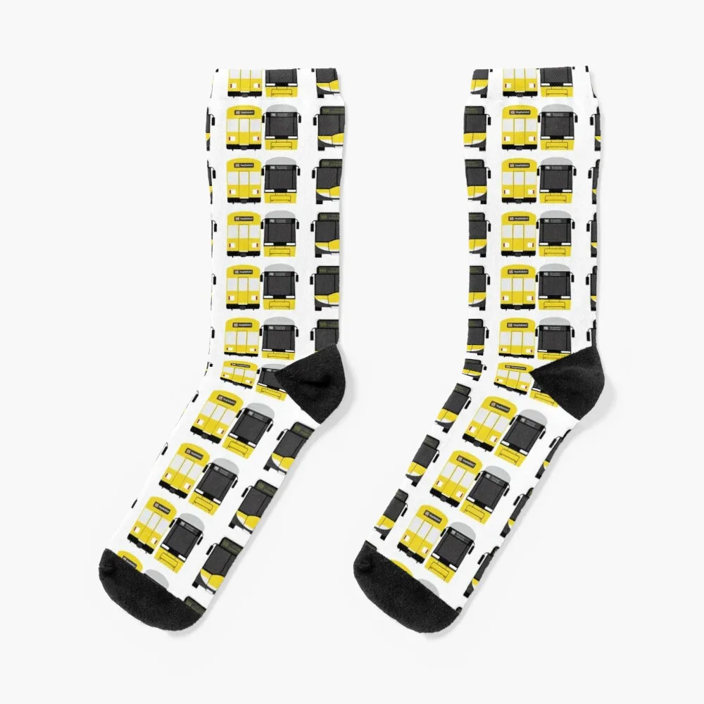 

Berlin traffic Socks Heated Socks Black Socks