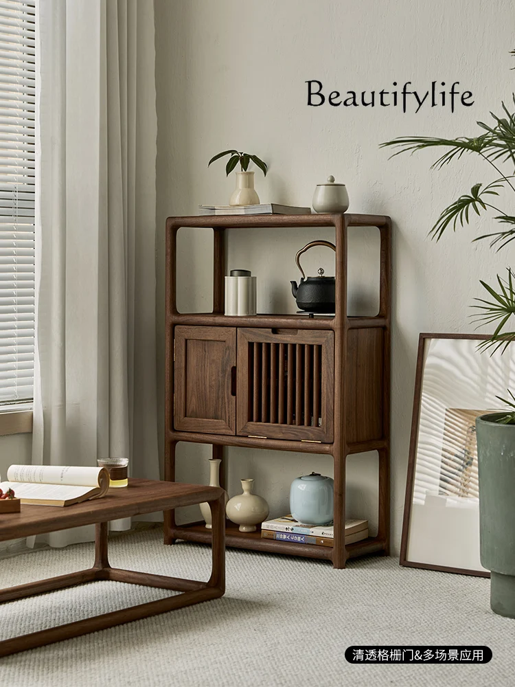 

Nordic Solid Wood Antique Locker Household Minimalist Storage Cabinet
