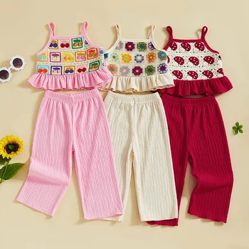 Girls Crocheted Summer Set 1