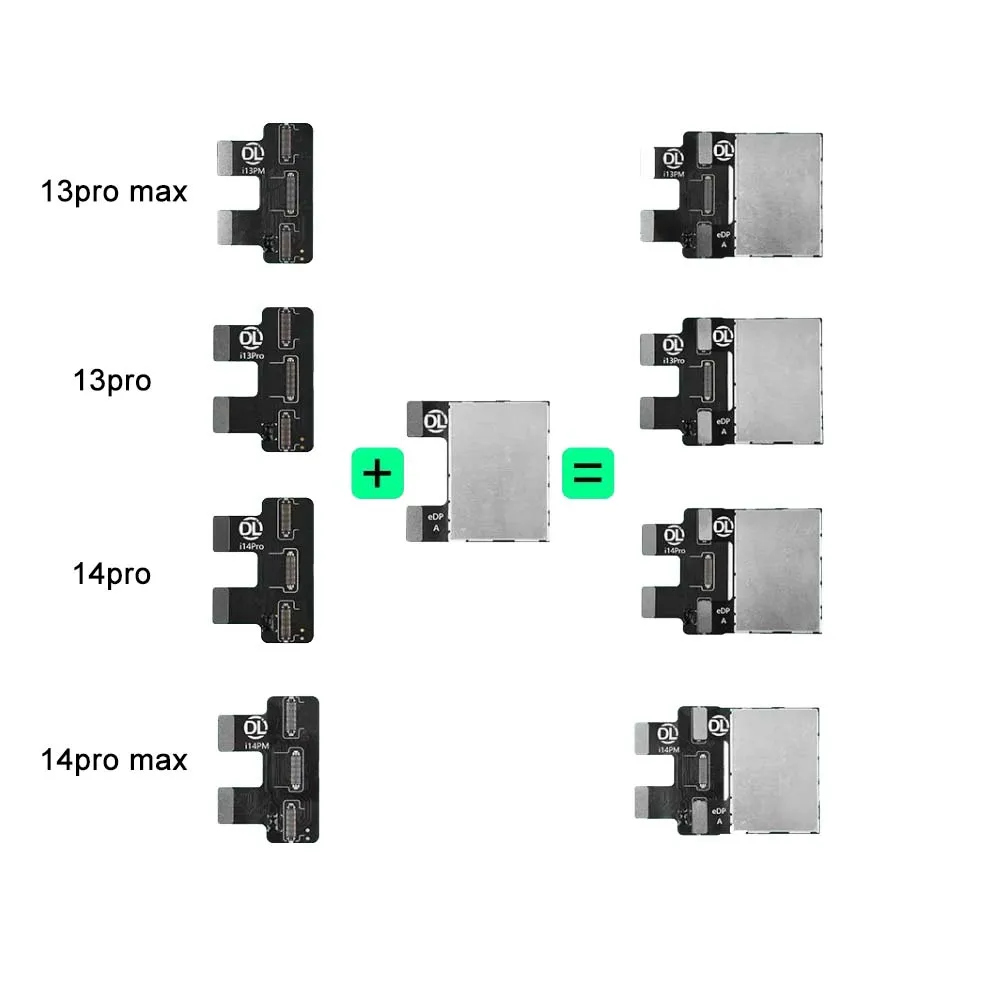 DL400 Pro 16 Series Test Flex Cable for iPhone 16 16Plus 16Pro 16Promax for XM Samsung VIVO OPPO Tecno iWatch LCD Dispaly Testing phone repair tools phone repair kit