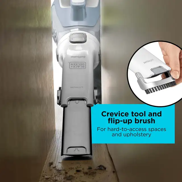 Black & Decker CHV1410L 16V Lithium ION Hand Held Vacuum, Green 3