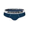New mens breathable briefs with low waist and comfortable double-layer front pocket three-dimensional briefs 3