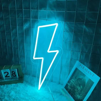 Lightning Bolt LED Neon Sign