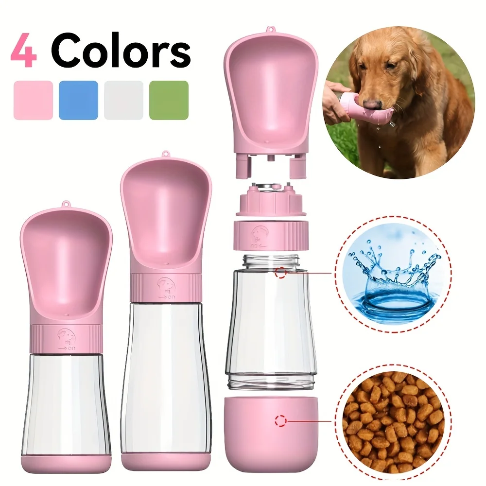 Dog Water Bottle Portable Pet Water Bottle Leak Proof Dog Water