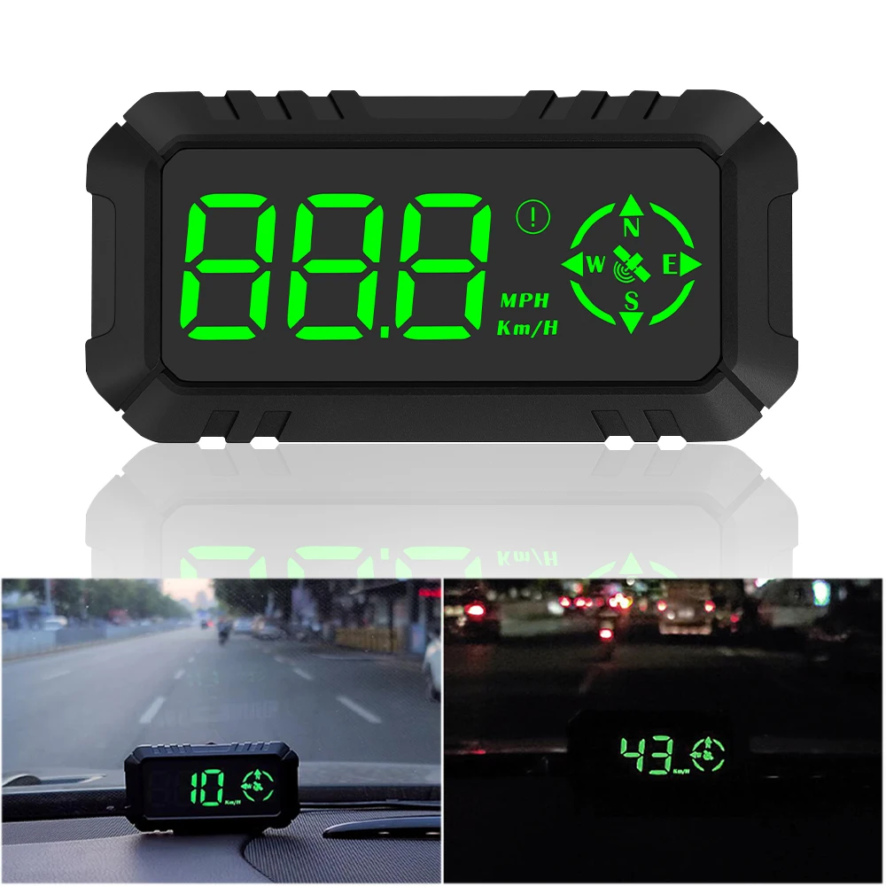 

Автомобильный GPS-датчик, тахометр с проектором и спидометром для всех автомобилей
