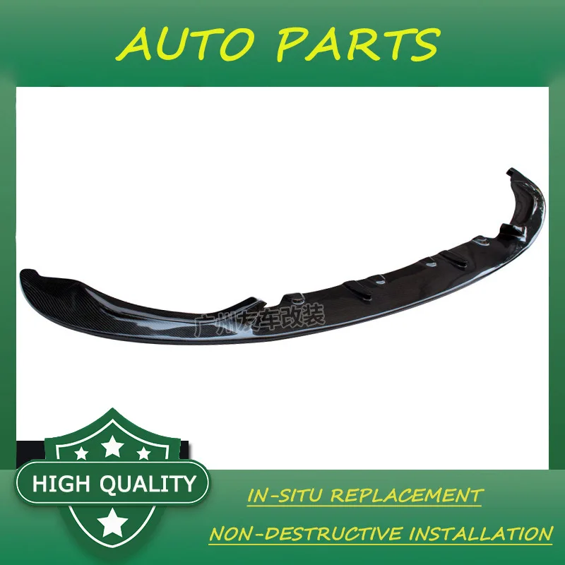 thumbnail image 1 of Adecuado para BMW Real M3 M4 F80 f82 Revitting 3D Carbon Fiber Lip Front Show, 1 of 4