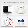 YSJMNPC Dual Screen Laptop 10.9+10.95 Inch Touch Screen Notebook Intel i3 1215U N100 WIFI6 2 in 1 Laptop Tablet Computer 4