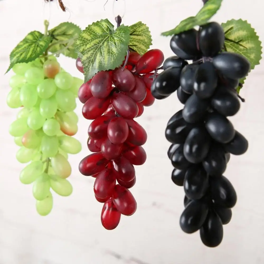 Description Picture 6 of itemArtificial Fruit Grapes Plastic Fake Decorative Fruit Lifelike Home Wedding Party Garden Decor Mini Simulation Fruit
