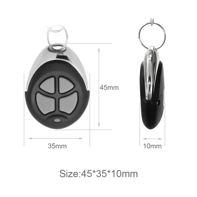 ATA PTX-4 Securacode Garage/Gate Door Replacement Remote Control Transmitter For ATA PTX4 433.92 MHz 6