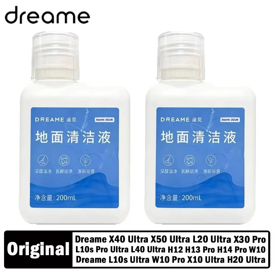 Premium Dreame Cleaning Solution - 200ml Complete Cleaning Fluid Accessories