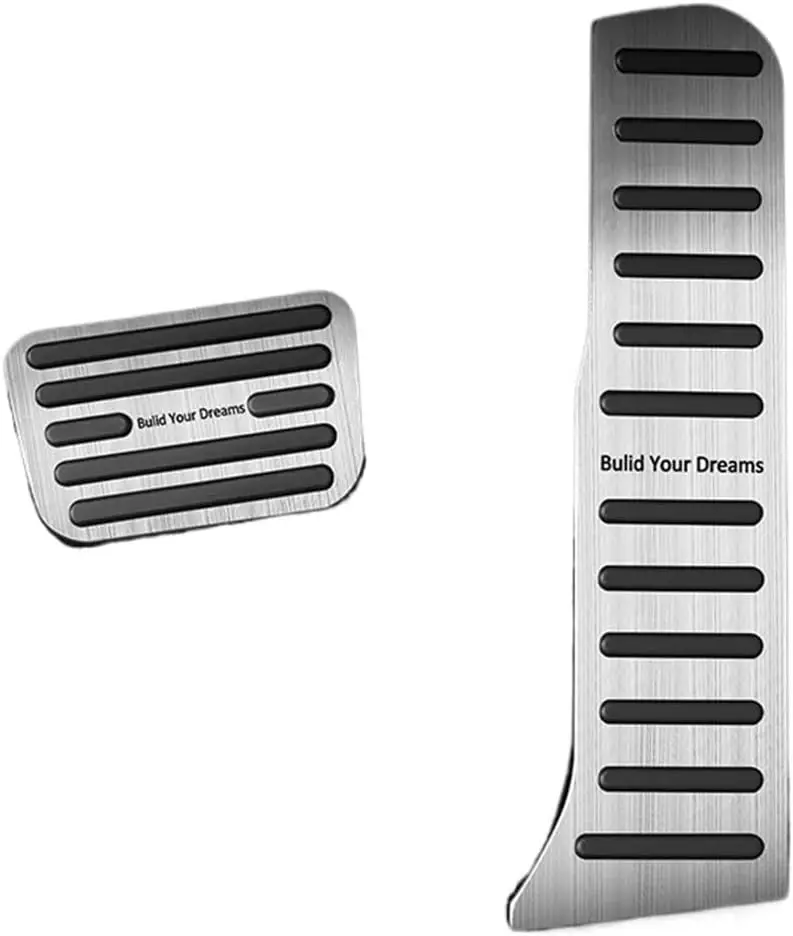 For BYD Seal EV Alumium Alloy Car Accelerator Brake Pedals Anti-Slip Car Fuel Foot Pedal Covers Accessories car pedals pedal cover stainless steel pedal cover