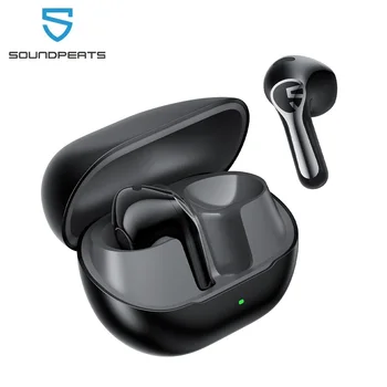 SOUNDPEATS Air6 HS Auricolari Wireless, Cuffie Bluetooth 6.0 con Driver a Triplo Magnete da 13mm, Audio Hi-Res LDAC, Suono Immersivo