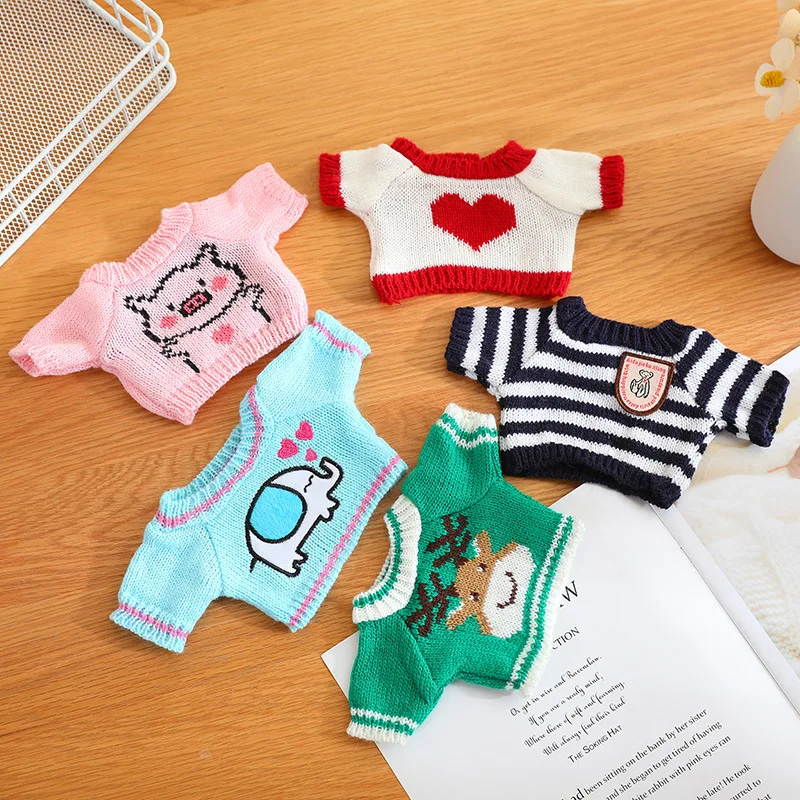 Sweater Clothes For Duck 30 cm 1pc lalafanfan Duck Kawaii Plush Toy Accessories Soft Animal Dolls Children's Toys Birthday Gifts plush toy accessories doll clothes