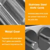 Meat Cutter Slicer Machine 7Mm Electric Meat Slicing Shredding Cutting Machine 850W Meat Cutter Slicer With Stainless Steel 5