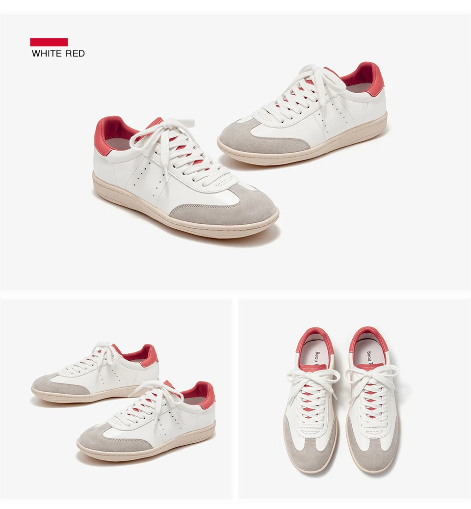 BEAUTODAY Casual Suede Sneakers Women Mixed Colors Leather Flats Lace Up Closure Ladies Comfortable Shoes Handmade 29860 S3ed4ac21643a405ca4ee28926b20f895y