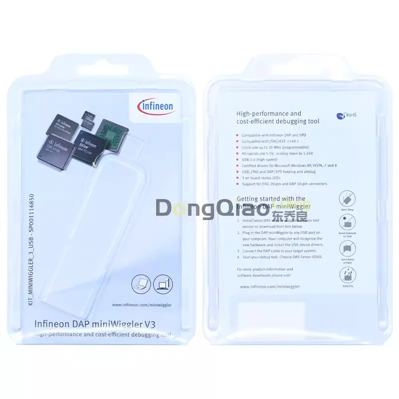 Miniwigggler v3.1インフィニオンエミュレーター、USBダウンロード