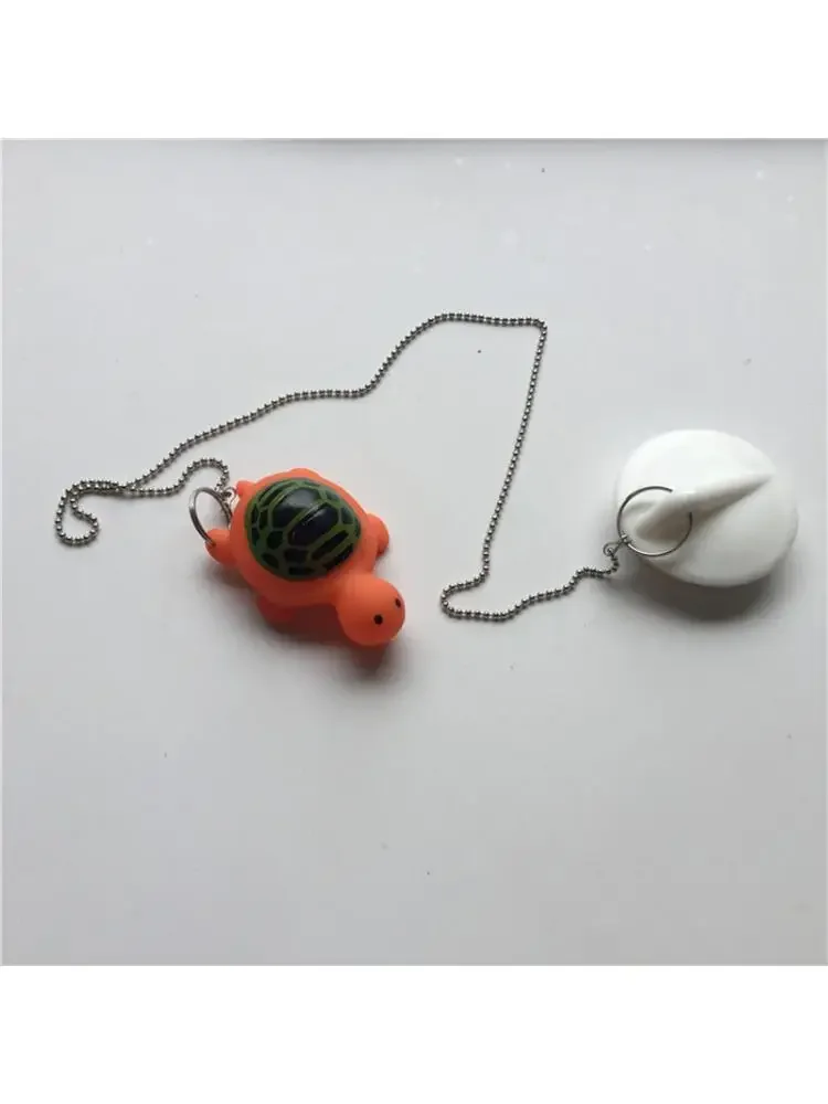 1 Pc L/M/S Cartoon Duck Waterproof Rubber Plug Creative Bathtub Sink Stopper Color(Orange/White/Black) drain stopper basin drain stopper
