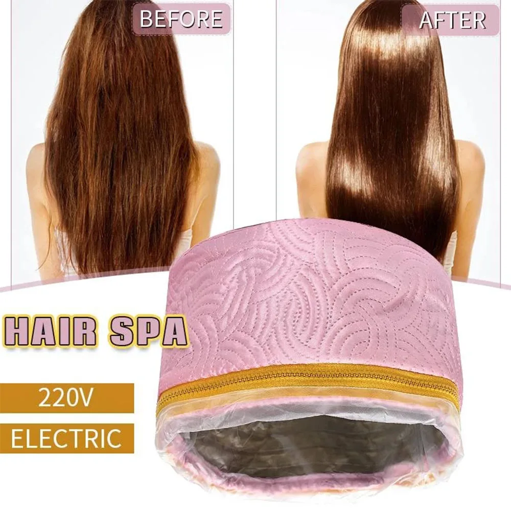Electric Hair Nourishing Thermal Treatment Deep Conditioning SPA Nourishing Hair Salon Care Styling Tool 3 Files EU