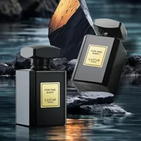 LASTAR Men's Perfume Set, Two bottles Totaling 110ml/3.72fl.oz, Cedar Woody Scent, Long-Lasting Fragrance