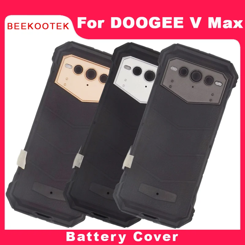 Nuovo Originale Doogee V Max Coperchio Della Batteria Alloggiamento Posteriore Con Ricevitore Di Impronte Digitali Cavo Laterale Flex Fpc Per Doogee V