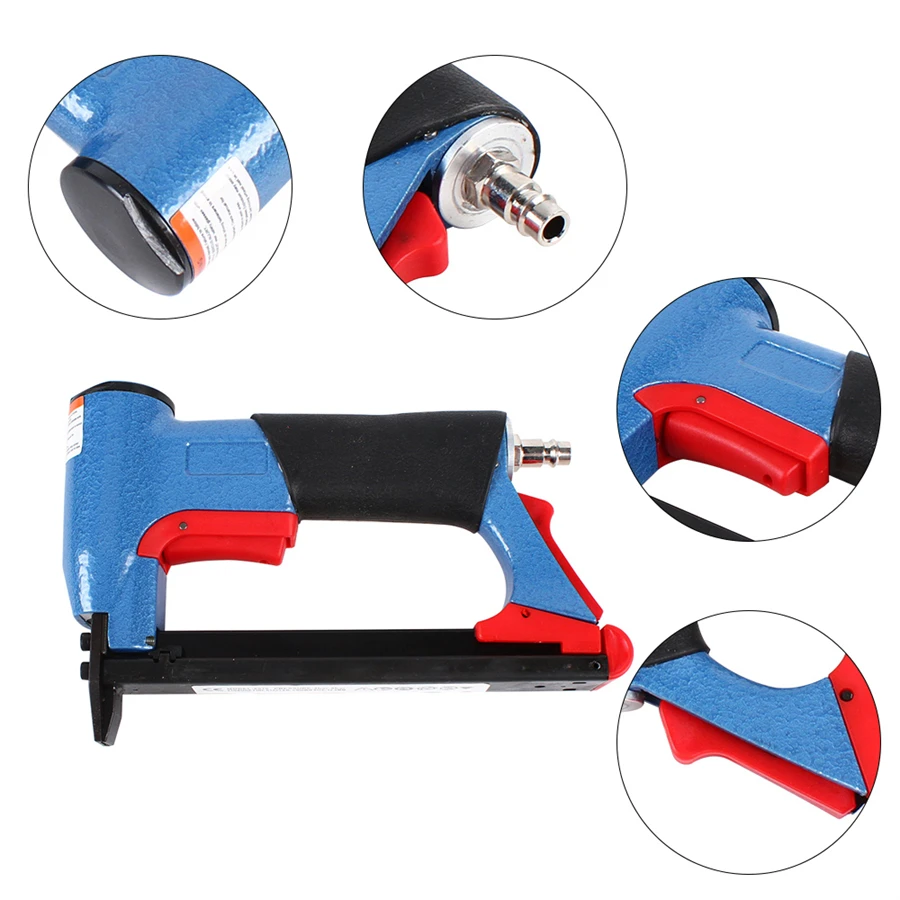 1/2 Zoll pneumatischer Lufthefter Nagler Feinhefter Werkzeug für Möbel 4-8 Bar – Detail 5