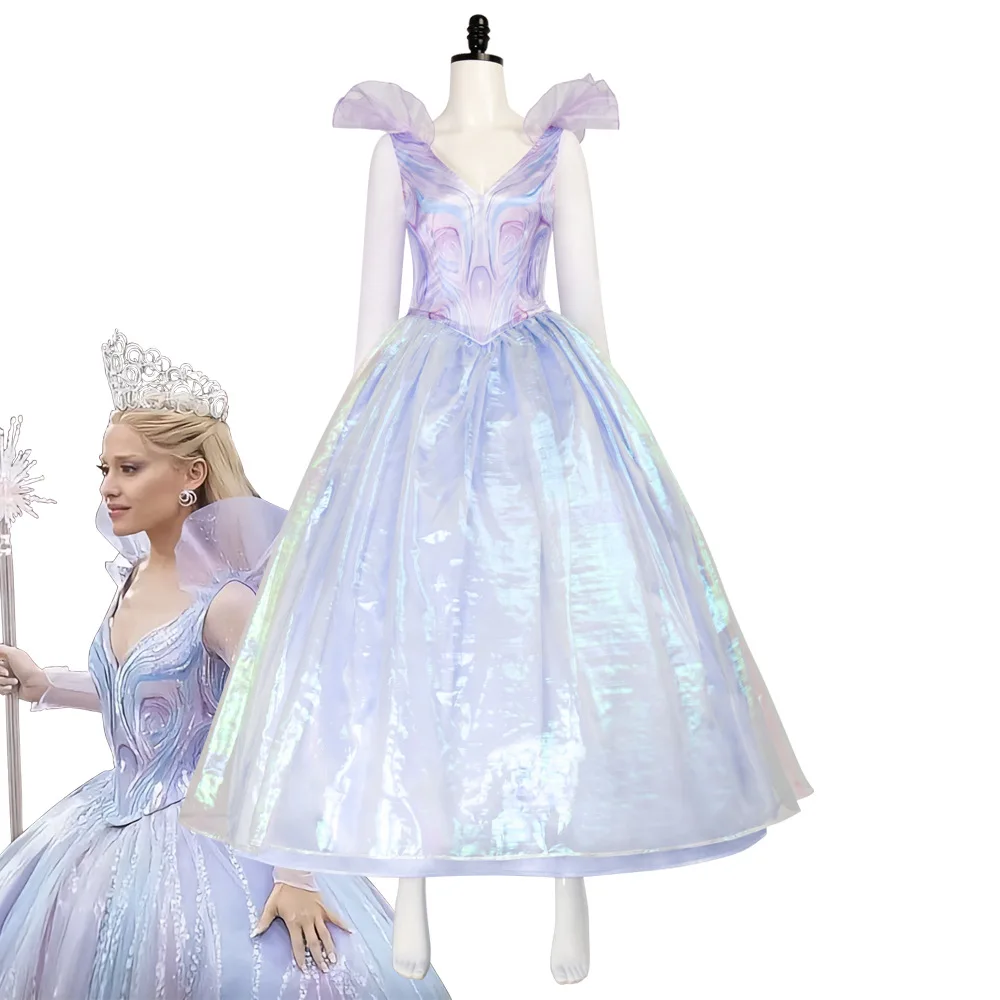 Wicked Musical-Inspired Glinda Pink Dress Costume for Cosplay Events