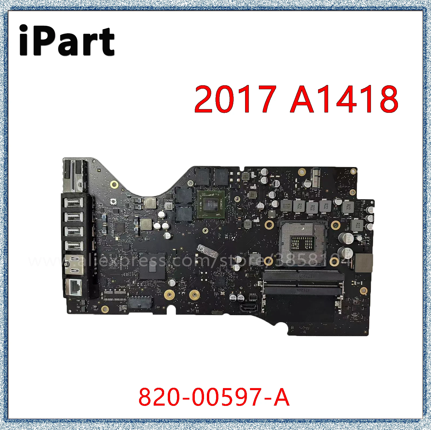 

Для материнской платы 2017 A1418 iMac 21,5 "Φ испаритель 820-00597-A с 2 Гб MNDY2 2017 года EMC 3069