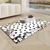 VIKAMA Cartoon Pet Diatomaceous Earth Mat Water-Absorbent Quick-Drying Non-Slip Mat Cat Litter Mat Cat Dining Mat Home Decor 2