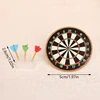 1:6 1:12 Dollhouse Miniature Darts Sports Toys Set Mini Darts  Sports Set Model Home Outdoor Scene Accessories 6