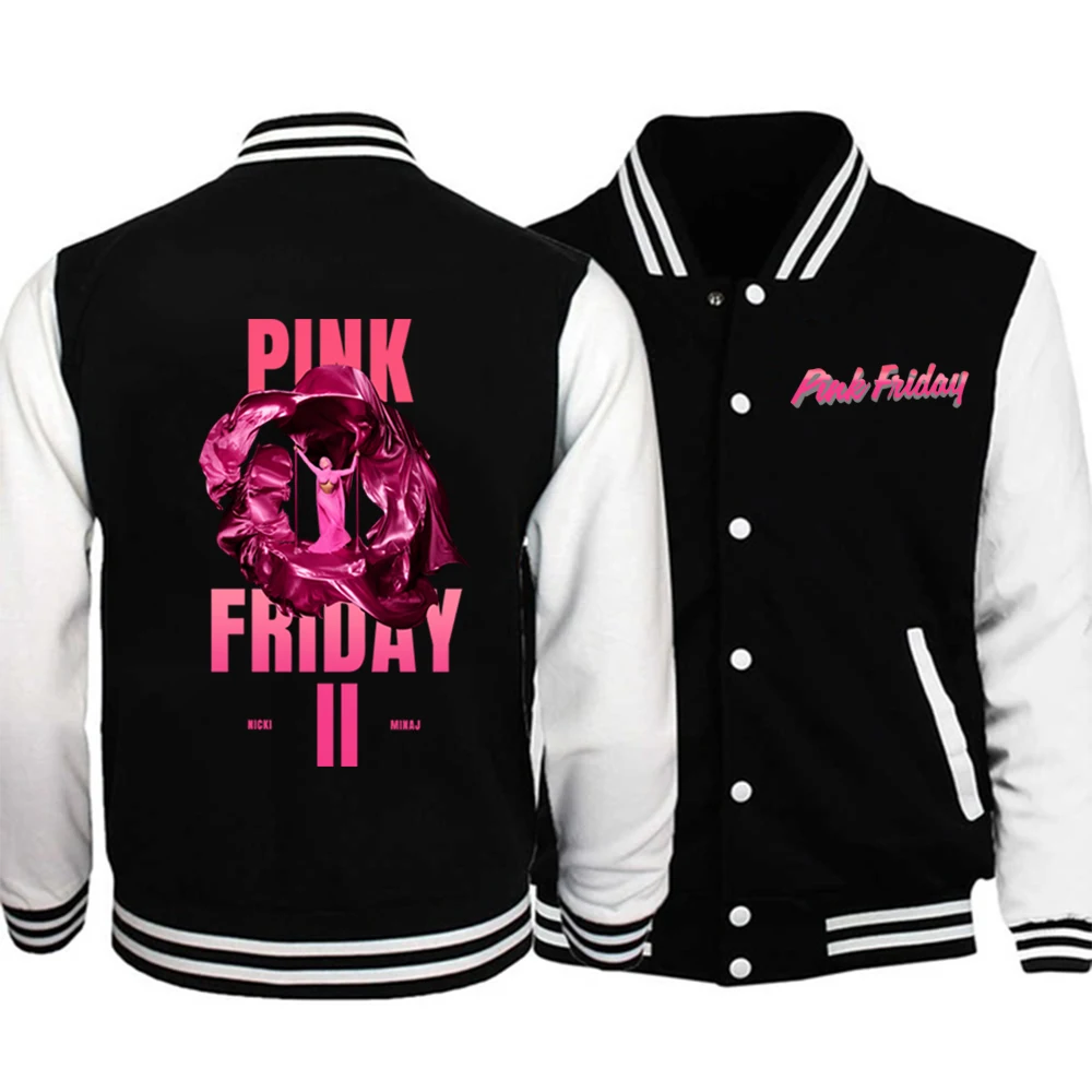 Discover Nicki Minaj Alternative Cover Pink Friday 2 Album Gag City Merch Baseball Jacket