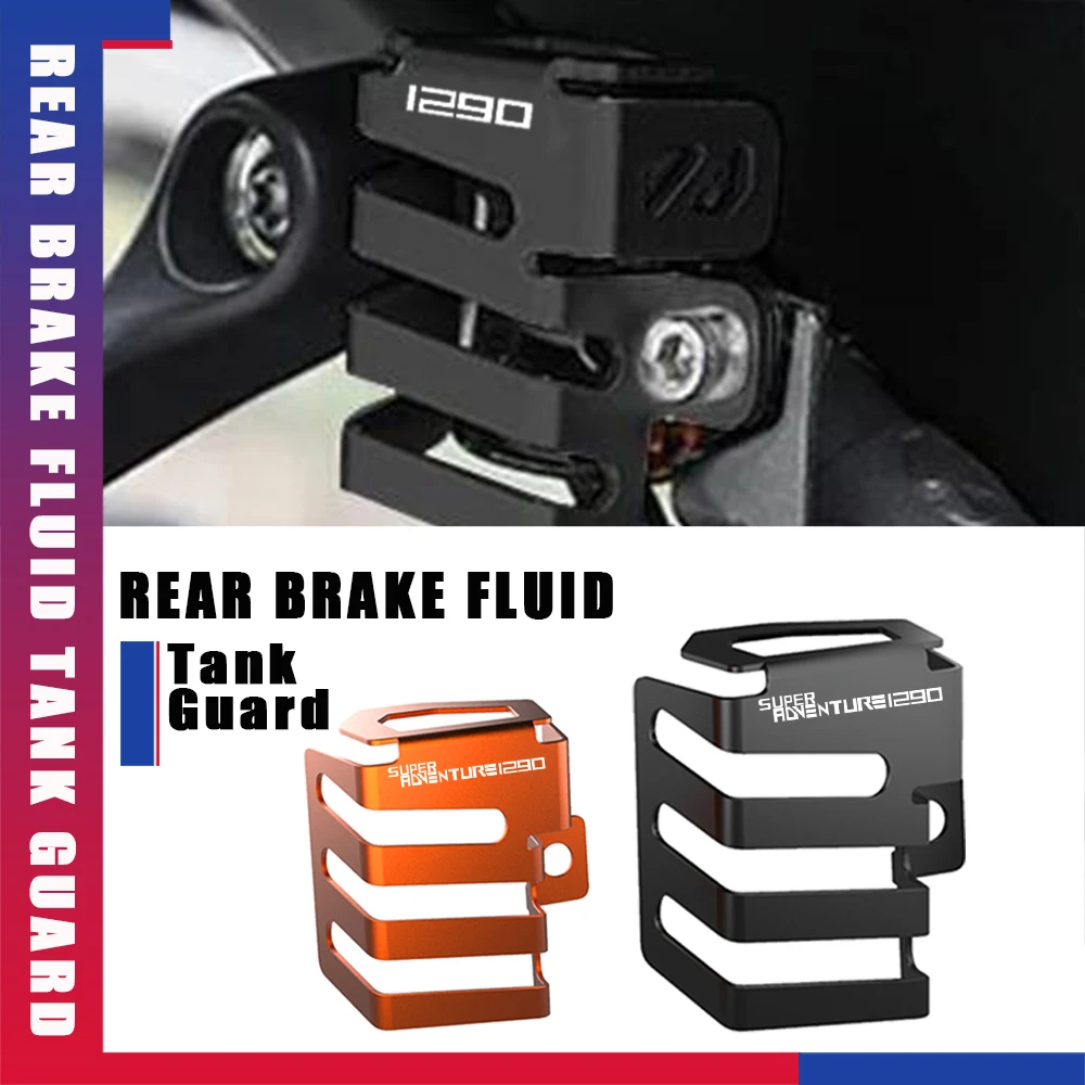 

For 1290Adventure 1290SuperAdventure SR ADV 2023 2022 Rear Brake Fluid Reservoir Guard Cover Motorcycle Accessories