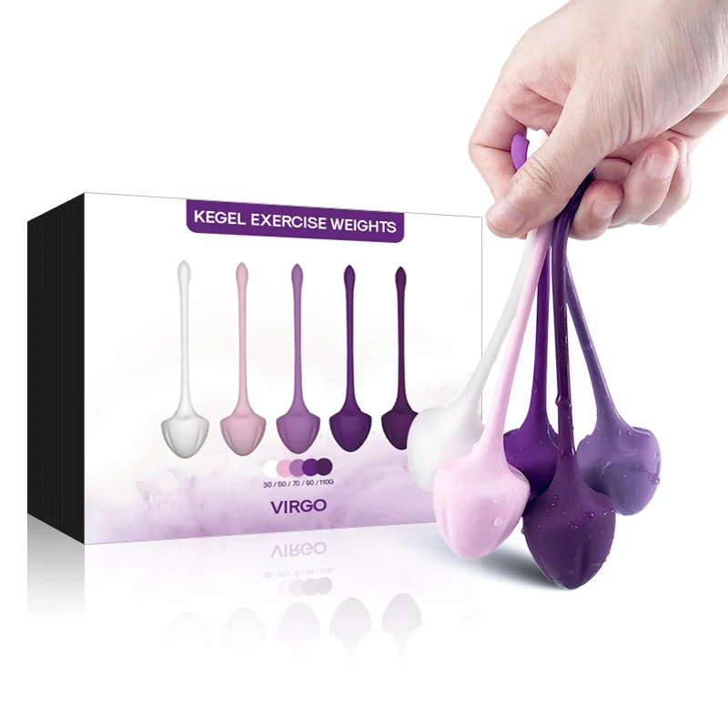 5PCS/SET Kegel Balls Masturbator Vaginal Contraction Dumbbell Pussy Strengthening Physical Exercise Beginner Tightening Massage
