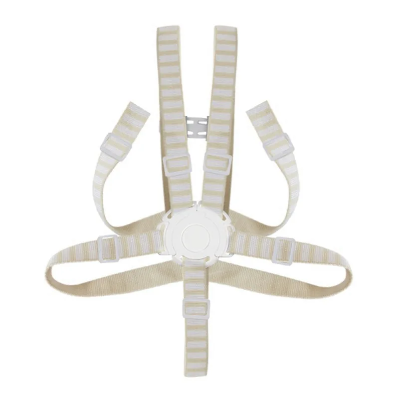 

Growth chair seat belt for stokke baby dining chair highchairs fixed belt five-point strap safety belt