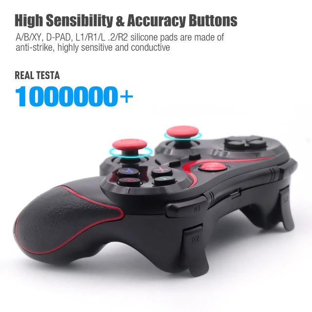 Joystick Pc Inalambrico Wireless Bluetooth Mando Gaming X3 W