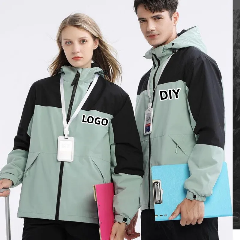 

Men's and women's waterproof soaking custom assault jacket, warm jacket, fishing sportswear, hiking and camping in winter and