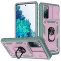 Pink and green