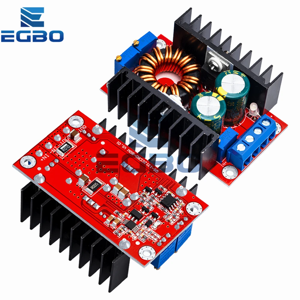 DC DC CC CV 벅 부스트 컨버터 9-35  1-35V 80W 벅 부스터 DC 스텝 다운 스텝 업 어댑터 모듈 가변 전압 레귤레이터