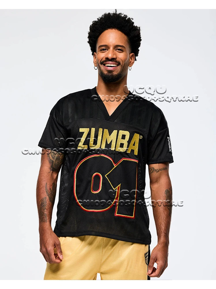 Latest Men Women Fashion Trend Fitness Short Sleeved T Shirt Zumba Comfortable Casual Breathable Sweat Absorbing Sports Shirt Men T Shirts 25