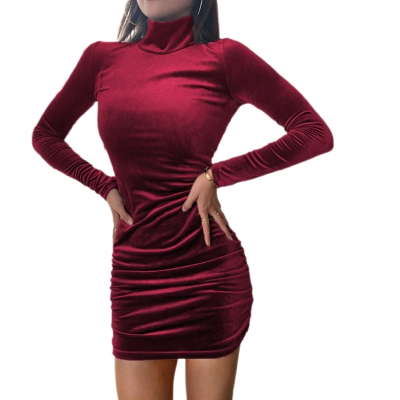 Рисунок 2 - Женское элегантное бархатное облегающее