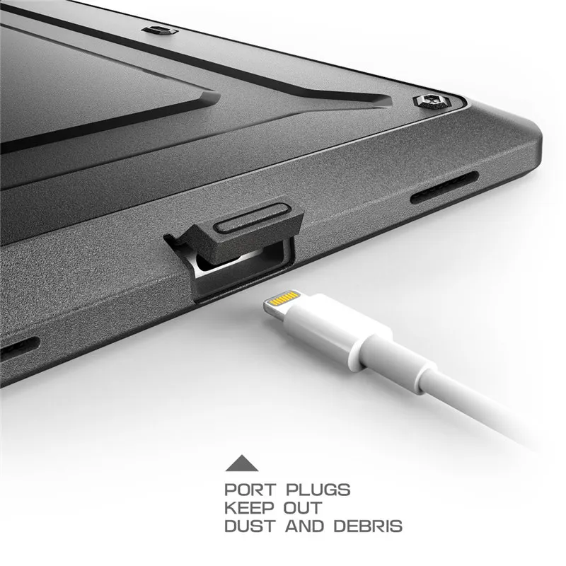 Rugged Full-Body Protective Case for iPad Pro 12.9 (2017) - Heavy Duty, No Screen Protector