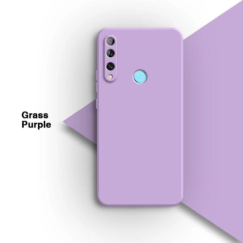 Matte Soft Candy Color Silicone Phone Case with Lens Protection