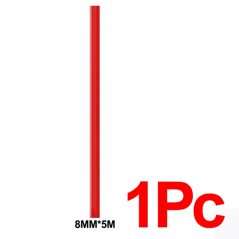 Red Self-Adhesive PVC Car Bumper Guard