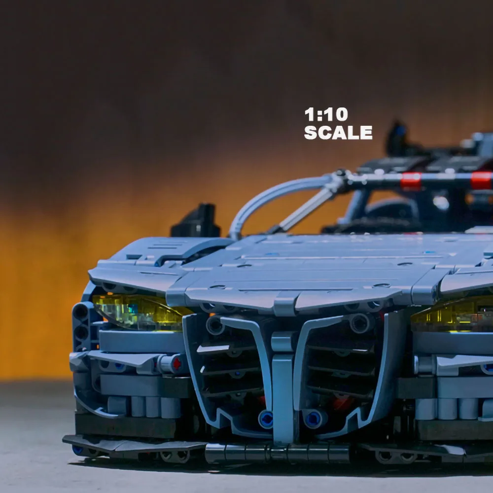 

Assembling Building Block 1:10 Scale M4 Series Remote Control Sports Car Classic Set Adult Display Model Children Puzzle Gift