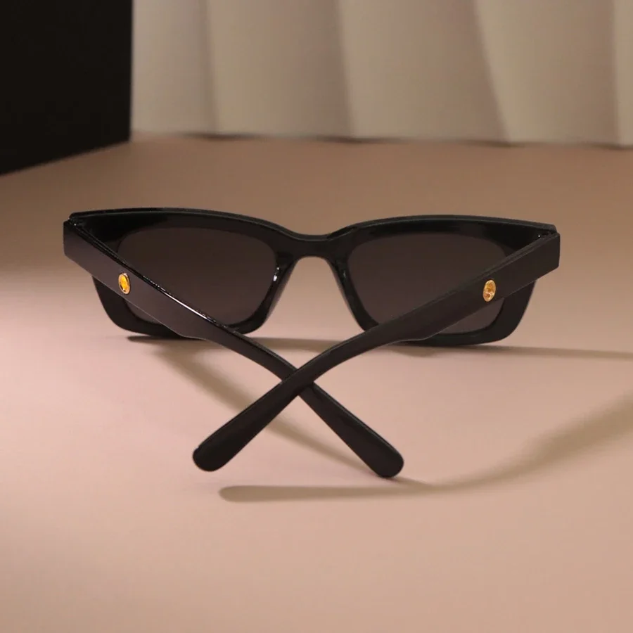 Retro Quadrat Sonnenbrille Frauen Männer Vintage Sonnenbrille Weiblich Männlich Marke Designer Im Freien Spiegel Punk Mode Oculos De Sol – Detail 5