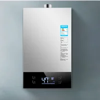 Chauffe-eau électrique domestique 16L, bain de liquéfaction au gaz naturel, évacuation forte, température constante, appareil ménager 2