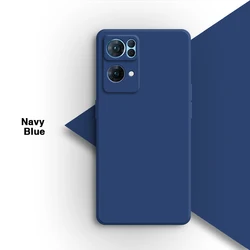 Custodia per telefono in silicone liquido premium a forma di quadrato - Copertura morbida sul retro