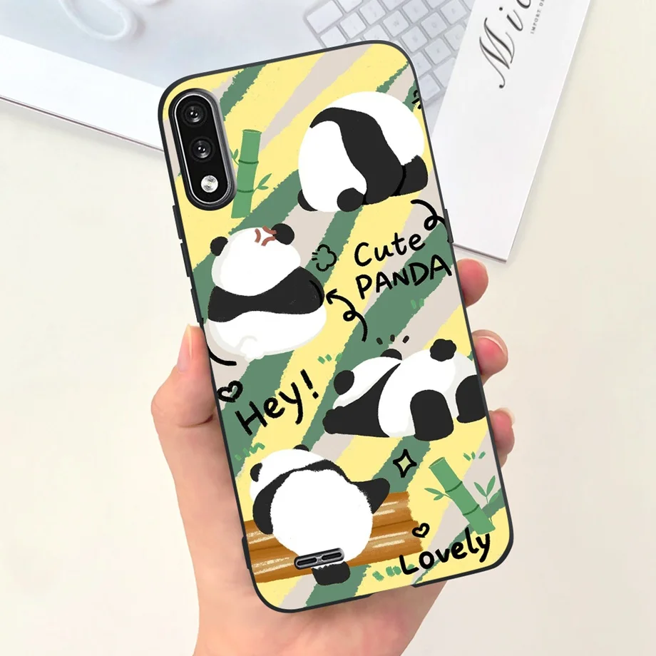 Stylish Panda Pattern Soft Silicone Phone Case