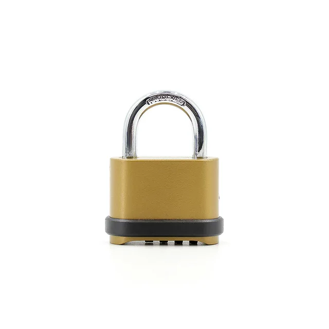 4-Digit Number Combination Padlock Waterproof Strong Hardened Suitable for Indoor Outdoor Fence Door Sturdy Password Code Locks 5